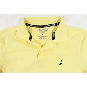 Nautica Performance Deck Polo Shirt XXL Classic Fit Yellow